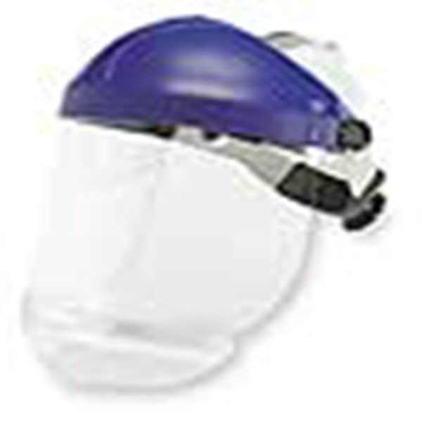 HEADGEAR,RACHET W/CHIN PROTECTOR - CLEAR - Headgear